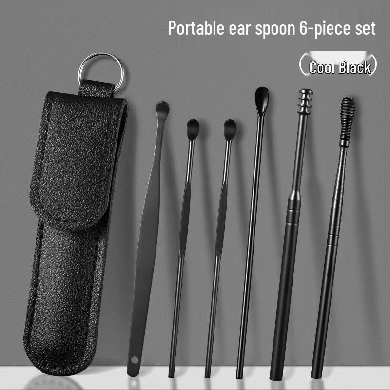 Premium Ear Cleaning Kit: High-End Ear Pick & Ear Spoon Set for Safe Earwax Removal