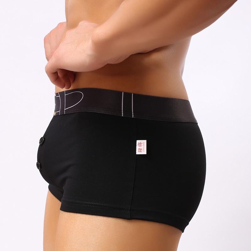 Premium Quality Men 3d Print Underwear Featuring Button File Open Bulge Design For Ultimate Comfort