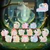 New Little Fox Spirit Luminous Ornament Doll - Ancient Style Trendy Desktop Gift
