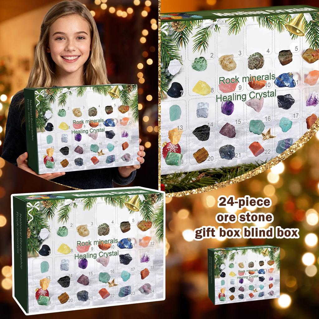 Mysterious Gemstone Box Crystal Digging Set Children's Gemstone Collection Gemstone Toy Set