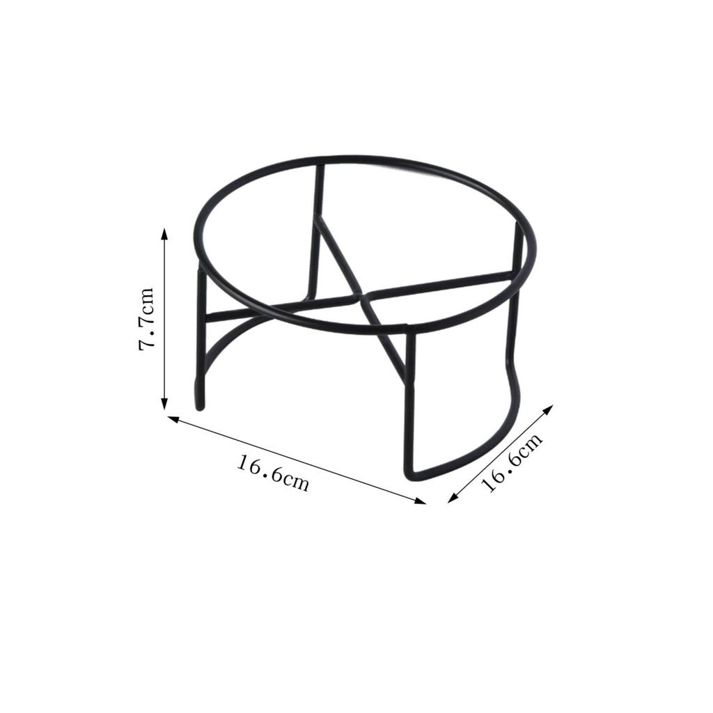 Elevated Bowl Stand Stable Raised Pet Holder Space-Saving for Kitchen, Cats