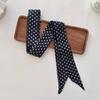Foulard da Donna in Raso di Seta Stretto Foulard da Collo Sciarpe da Collo Stampate Sciarpa Lunga Sottile in Seta Fascia per Capelli Testa Collo Nastri per Borsa Fasce per Capelli