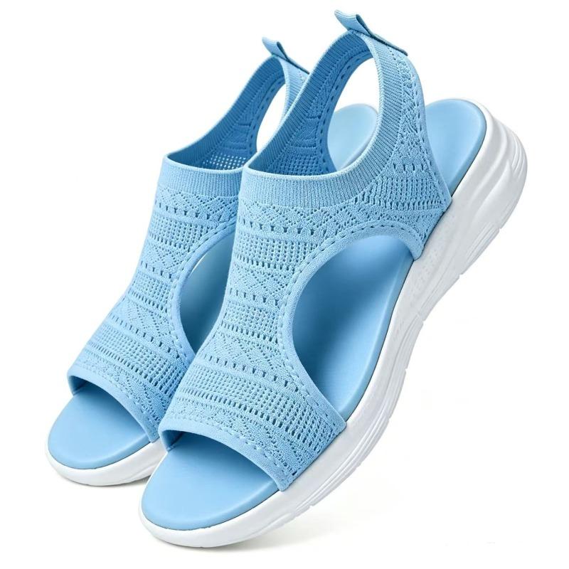 Autumn Fish Head Casual Sleeve Fashion Sandals Low Heel Women's Shoes