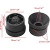 2/4Pcs Car Engine Cover Grommet Buffer Bumper Stop Jounce Bush for VW for Passat B6 2005 2006 2007 2008 2009 2010 06A103226(2PCS)