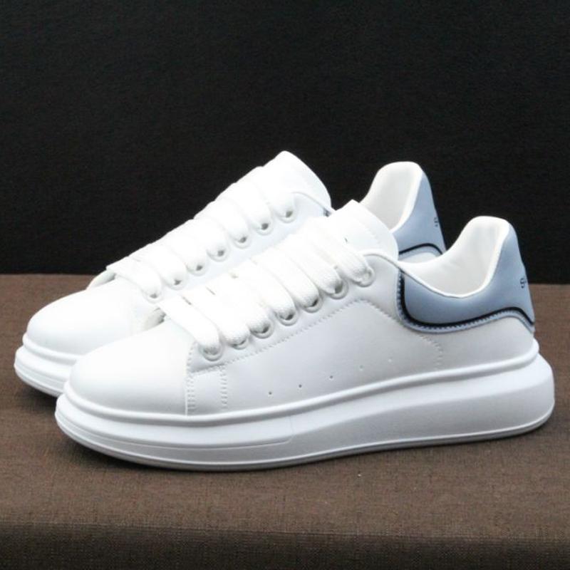 Fashion High Quality Men's Casual Shoes Genuine Leather Couple Sneakers Designer Sports Sneakers Women's  White Shoes Tennis Shoes