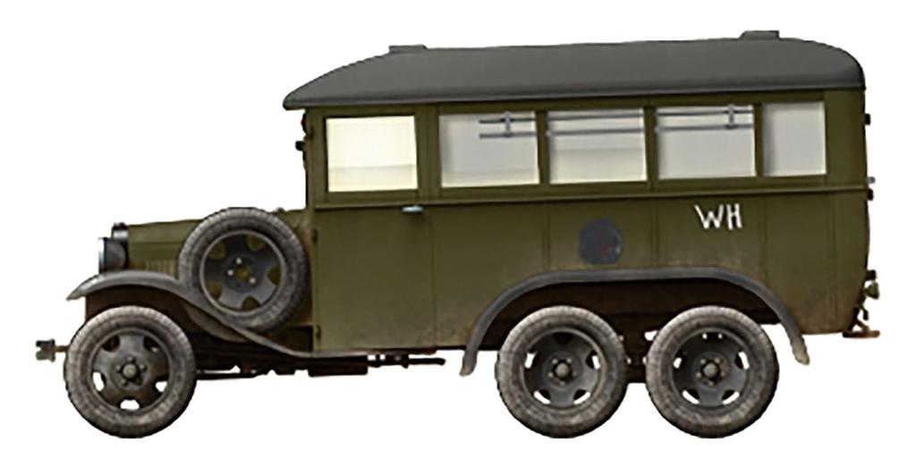 WWII Soviet Army Ambulance GAZ-05-194