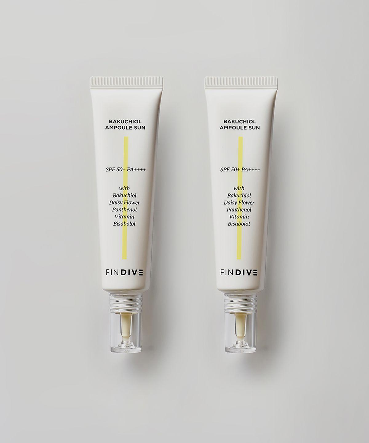 Бакучиол Сыворотка Солнцезащитная SPF50+ PA++++ 30мл x 2