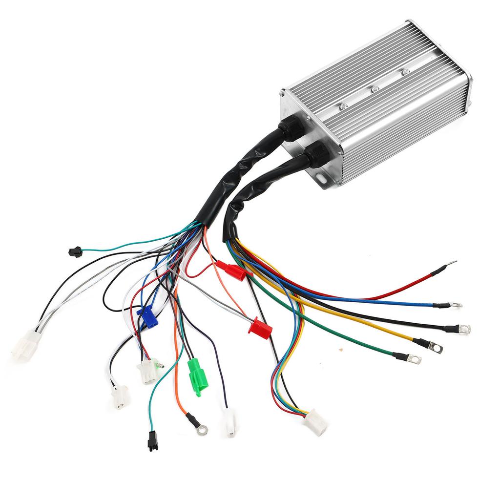 Controller Motor Fără Perii 48V 60V 1500W 18 Tuburi Aliaj Aluminiu Mod Dual Controller Fără Perii Pentru Bicicletă Electrică