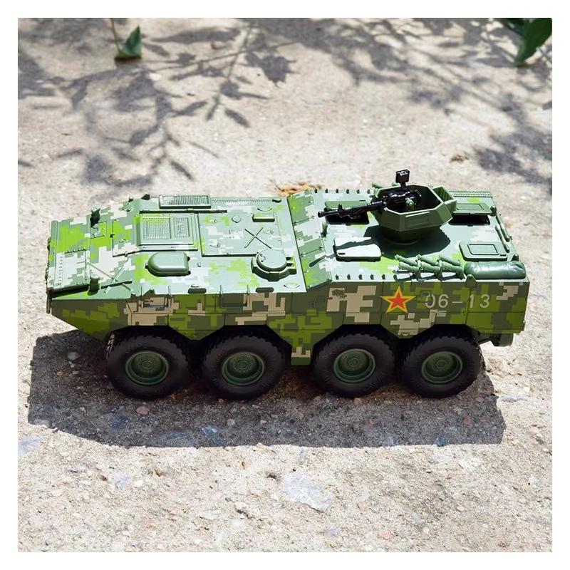 Legierung China Typ 08 Schützenpanzer Panzermodell Spielzeug Geschenk für Jungen B344 Militärsammlung