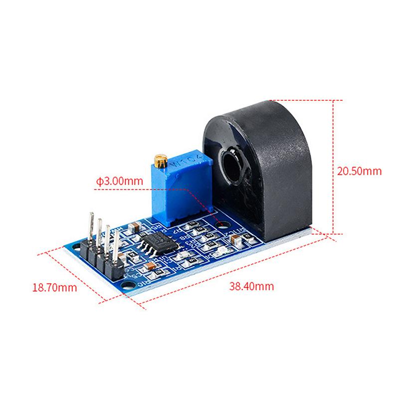 1/3/5Pcs Zmct103C 5A Range Single Phase Ac Active Output Onboard Precision Micro Current Transformer Module Current Sensor