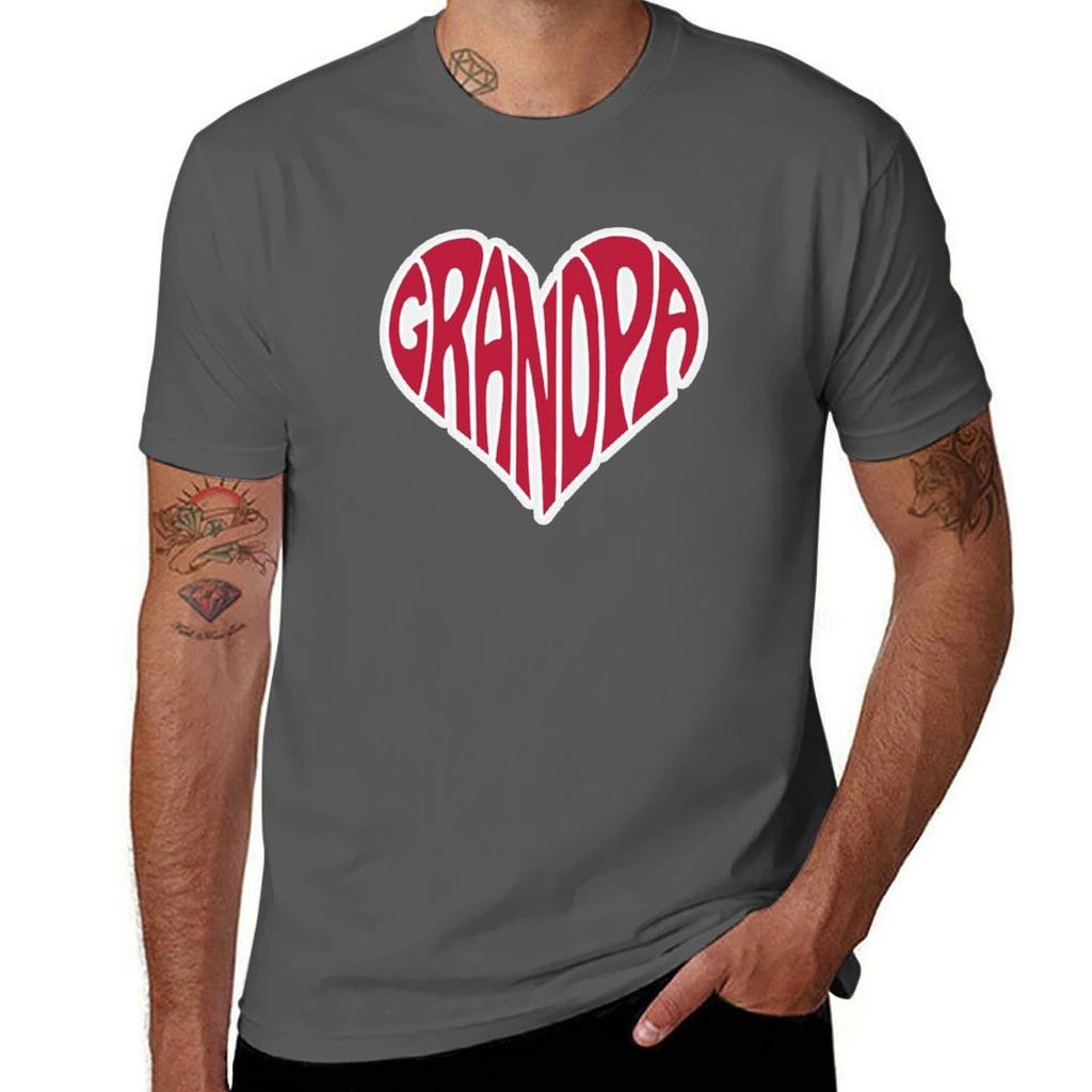 Je Ne Peux Pas Rester Calme C'est L'Anniversaire De Mon Papy T-shirt homme t-shirts graphiques t-shirts graphiques pour hommes T-shirt