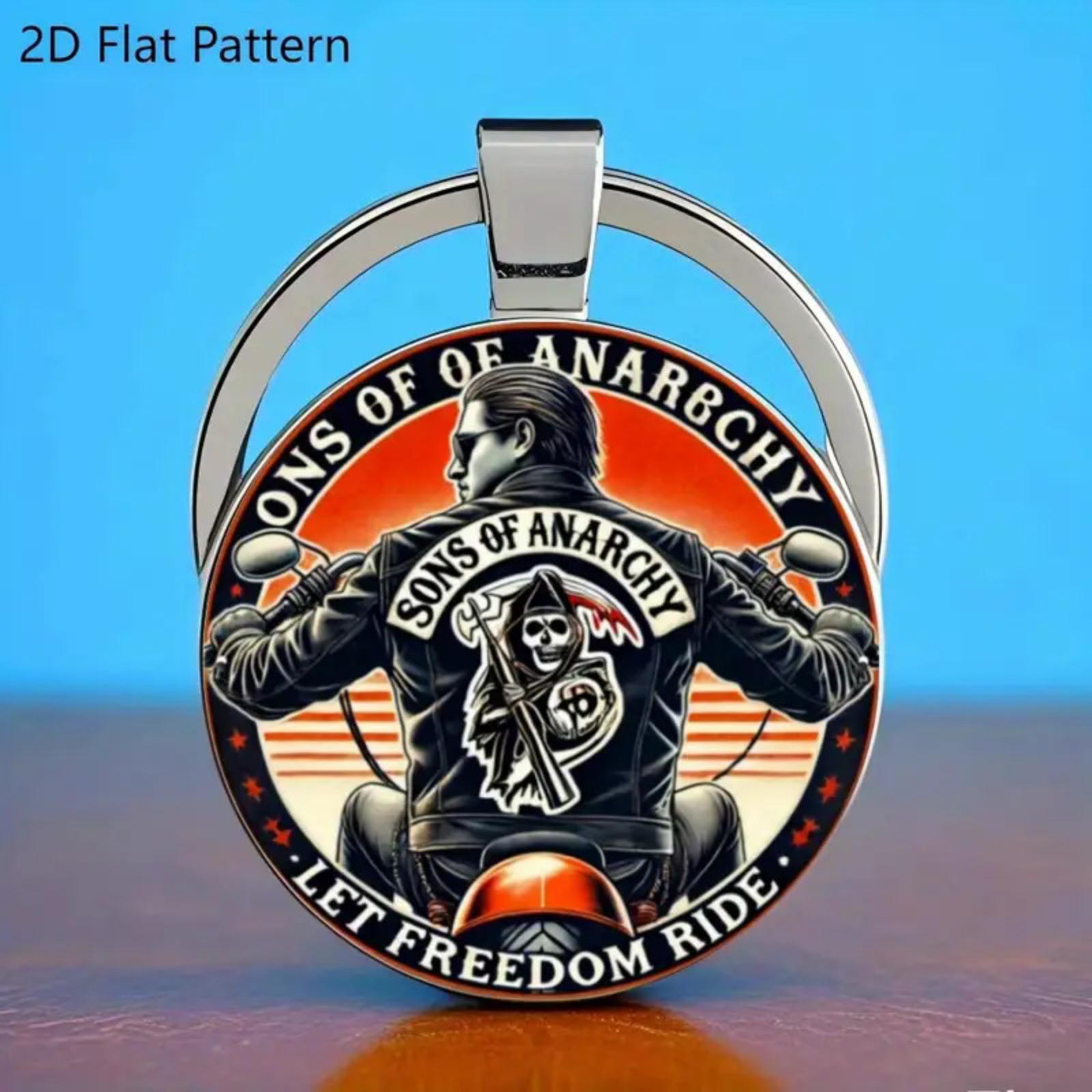 Модный металлический брелок-подвеска из сплава. One Size