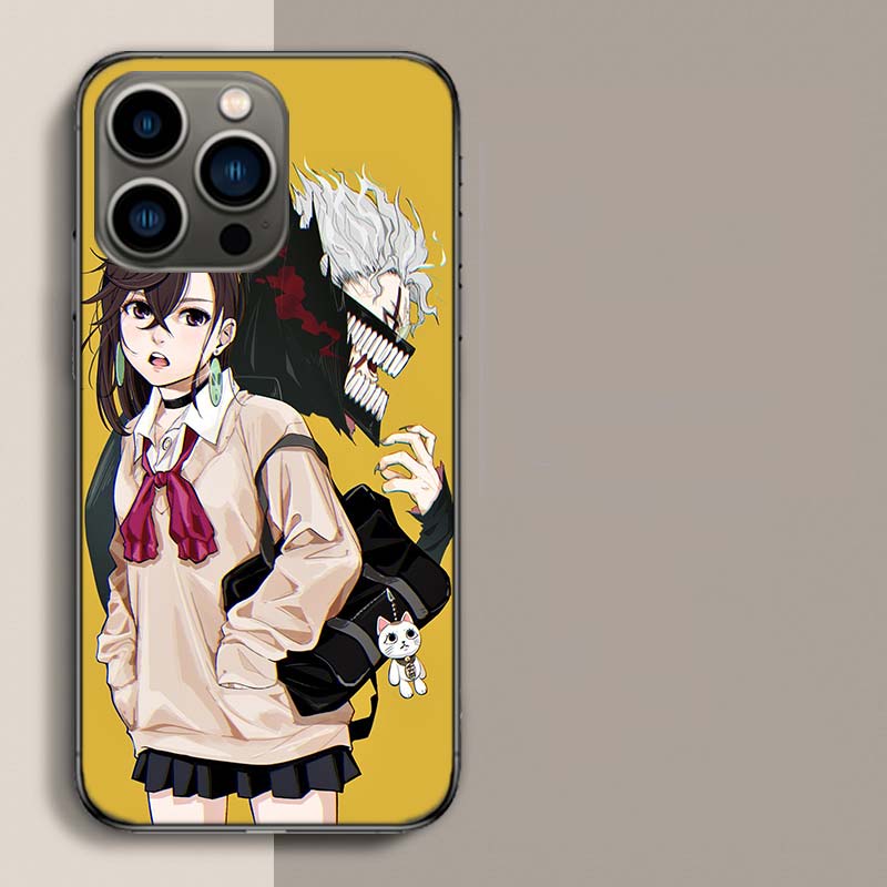 Anime D-DandadanS Okarun Phone Case For Iphone 17 Air 15 Pro 14 Plus 16 Pro Max 17E 16E 12 13 Mini 11 Cover Cute Fundas