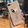 Pour coque LG G6 / G7 / G8 Housse arrière en silicone à relief de fleur 3D Pour coques LG G8 Thinq LGG6 LGG7 LGG8 Douces Mignonnes Dessin animé