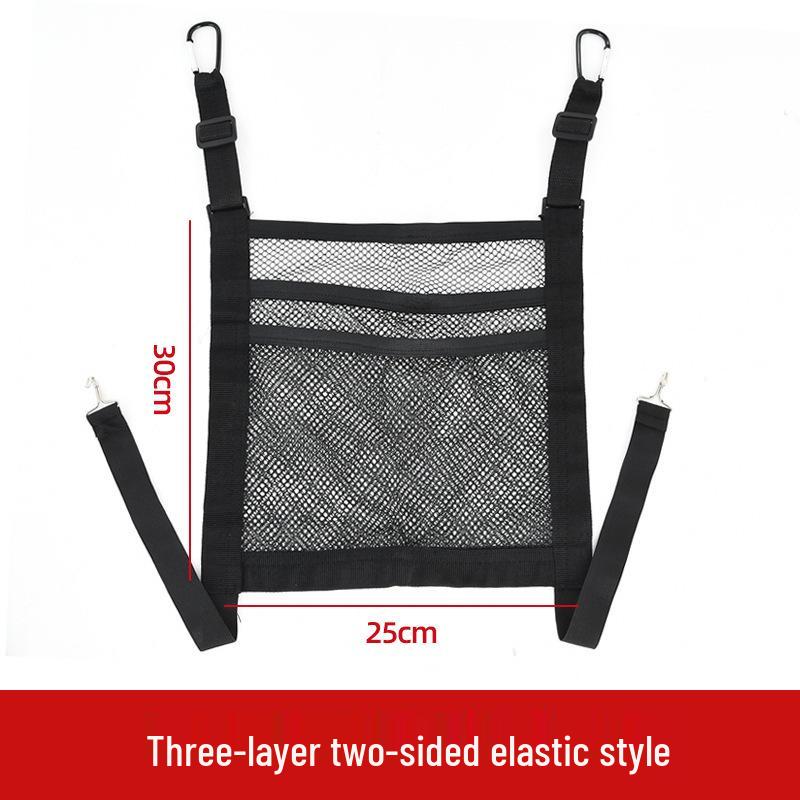 

Сетка-органайзер для хранения в щель между сиденьями автомобиля 30CM x 30CM