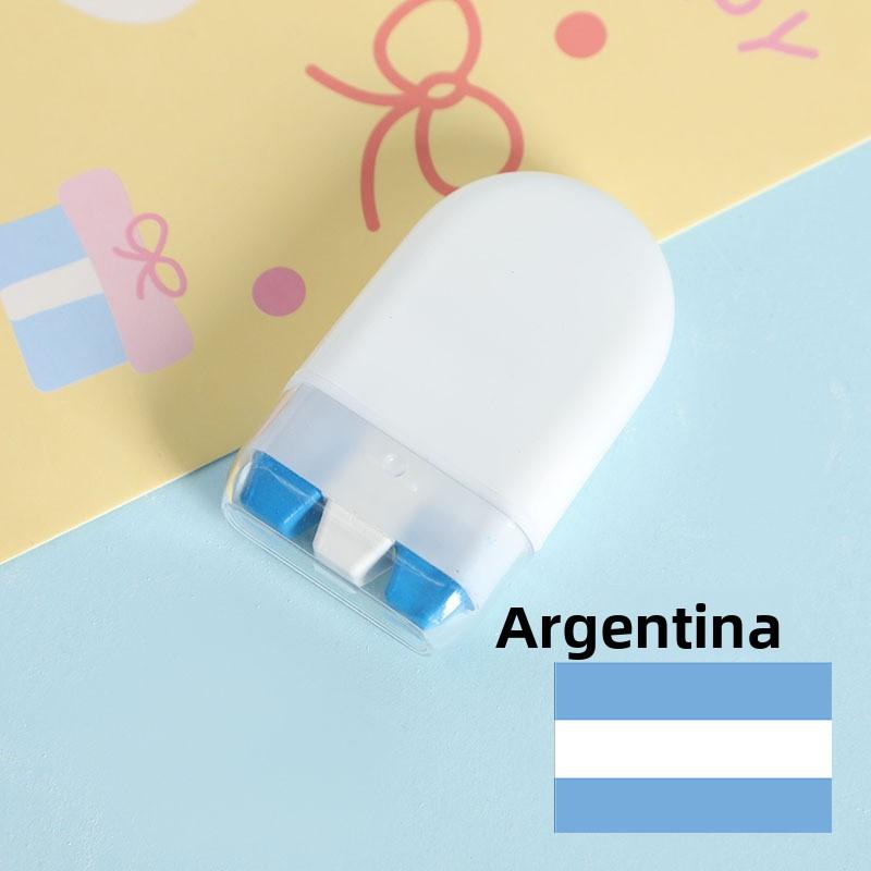 

6-цветный радужный мелок для лица на Хэллоуин и Чемпионат мира, стираемый и креативный