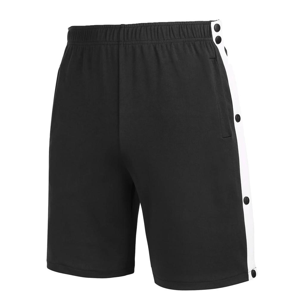 Spring And Summer Men'S Side Full Breasted Shorts Loose Casual Sports Training Pants