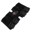 Hinged Knee Brace Aluminum Alloy Bar Adjustable Knee Support Brace Short Type Touch Fastener S