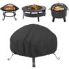Dustproof Fire Pit Cover 210/420D Stove Cover Grill Protector BBQ Cover  Patio
