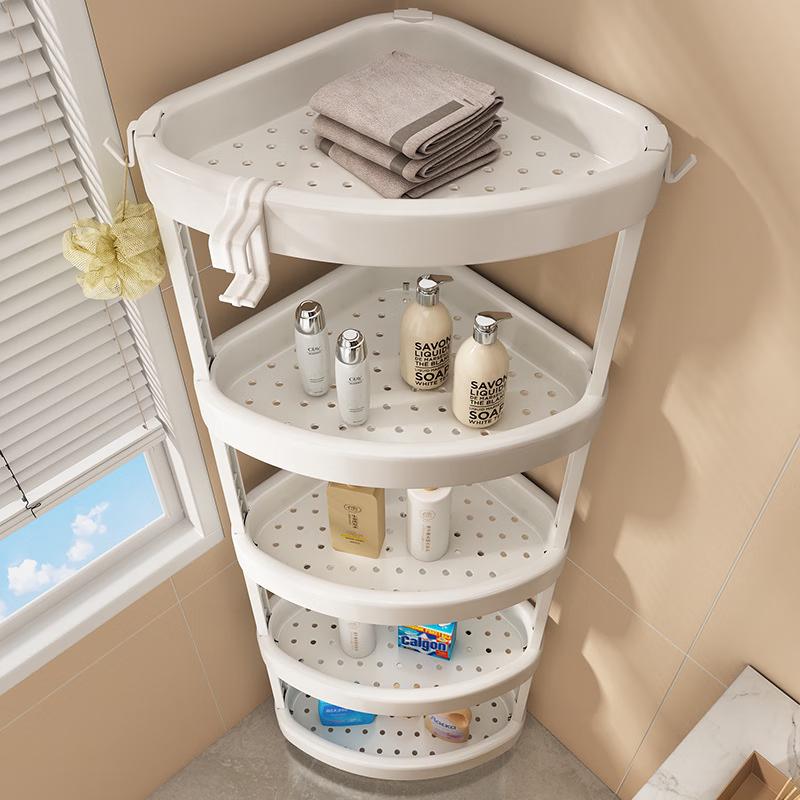 Changbaosen Corner Bathroom Storage Shelf