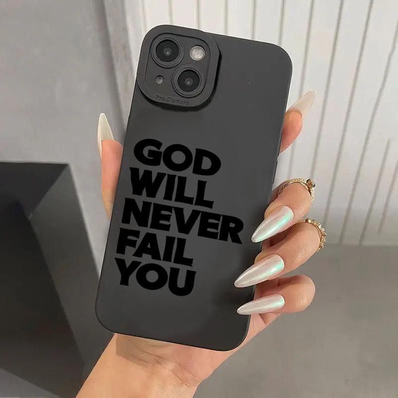 Fashion Sentences Phone Case For iPhone 16 15 14 13 12 11 Pro Max XS X XR 7 8 Plus Mini SE 2020 2022 Camera Protective