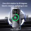 Foldable Phone Wireless Car Charger, Auto-Clamping Air Vent Mount ,15W Fast Charging Hands-Free Navigation for Folded & Unfolded Modes
