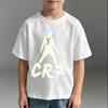CR7 Cristiano Ronaldo Cotton Boys Girls TShirts Kid TShirt Women Tee Boys Top Adults Children Parent Child Men Cotton T Shirt