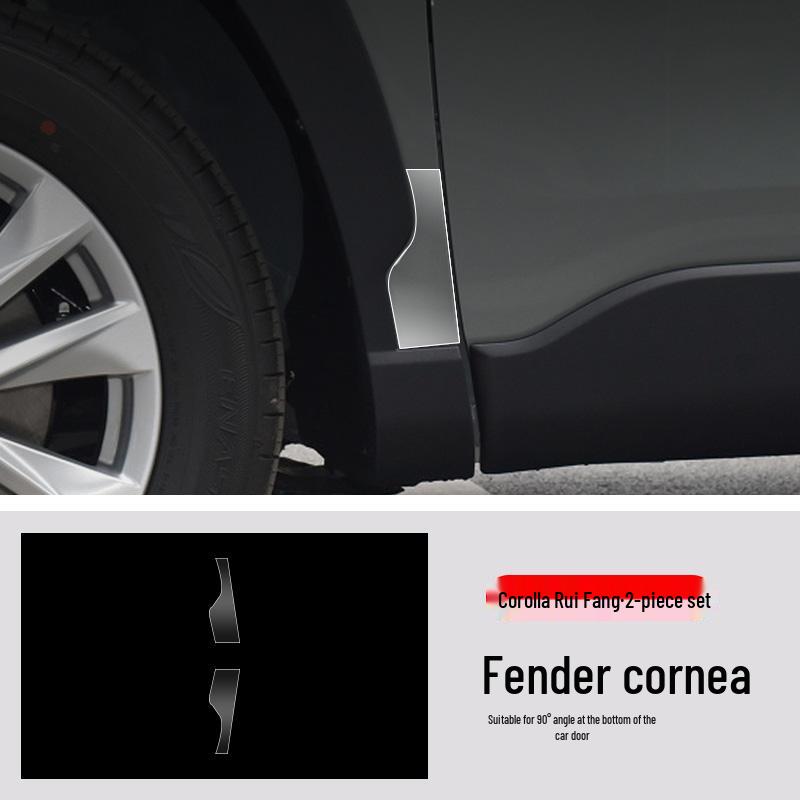 Protector de Ușă TPU Corolla Cross: Film anti-zgârieturi pentru triunghiul față și cel din spate