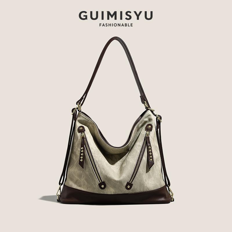 

Premium Sense Niche Tote Bag Large Capacity Shoulder Bag Underarm Bag Commuter Versatile Shoulder Bag зелёный