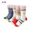 Autumn Winter 5Pairs Children Middle Tube Cartoon Boys Girls Baby Floor Socks