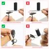 Double Headed Nails Magnet French Shape Strong 3D Cat Eye Magnet Nail Art Gel Polish Magnetic Manicure Accessories Tools Set