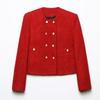 European and American style, French style, women's clothing, textured double-breasted jacket set 8253502 8558502