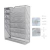 Wall File Organizer 5 Tier Space Saving Humanized Design Iron Wall Mounted File Holder for Office Home