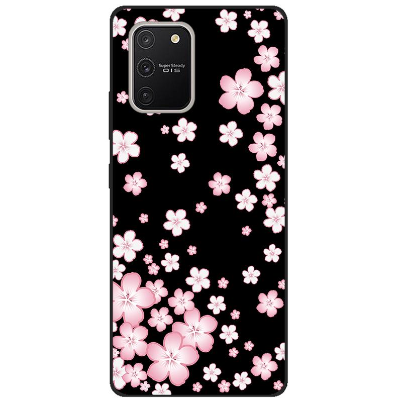 For Samsung Galaxy S10 Lite Case G770F Silicone Black Soft Back Cover for Samsung S10 Lite Case 2020 TPU S10Lite Cover S 10 Lite
