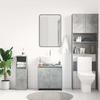 VidaXL Bathroom Cabinet Concrete Grey 60x33x61 Cm Chipboard