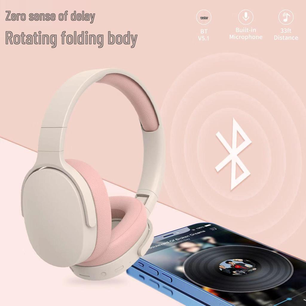 Cross-border Bestseller: Wireless Bluetooth Headband Headphones 2961 – Sports Over-Ear TYPE-C Gaming High-Fidelity Headset