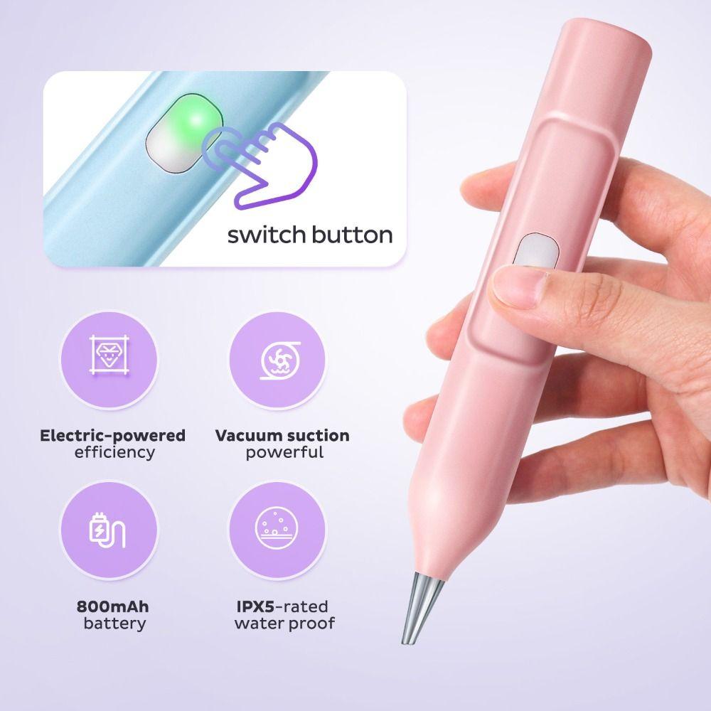 Rechargeable Diamond Painting Vacuum Pen Rhinestone Dot Pen  Automatic Craft Making Accessories