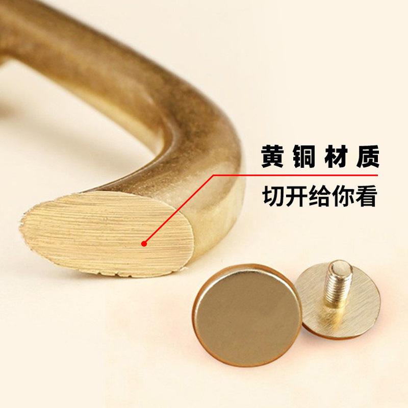 Men'S Belt First Layer Cowhide Copper Buckle Leather Belt Middle-Aged And Young Leisure Simple Pin Buckle Business Jeans Belt