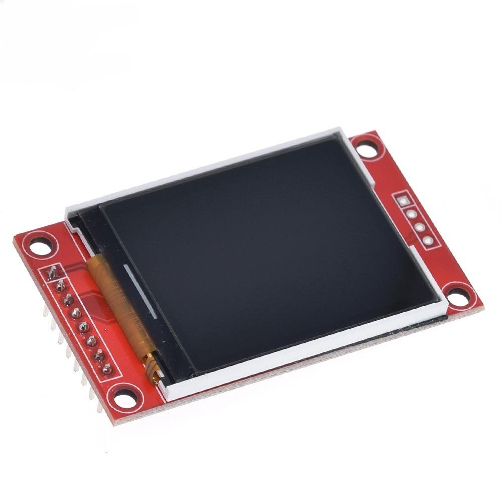 1.8-Inch TFT LCD Module (LCD Display Module, SPI Serial Port, 51 MCU Driver, 4 IO Pins for TFT Driving)