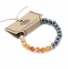 Carnelian Bracelet Faceted Magnetic Gemstone