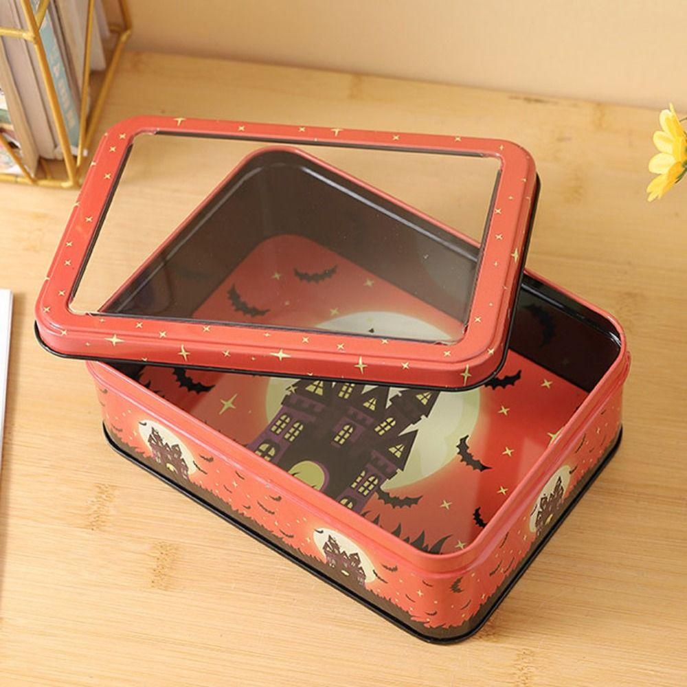 Waterproof Halloween Candy Box Dustproof Storage Box Delicate Halloween Gift Box Photographic Prop