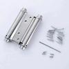 1Pcs Double Opening Door Hinge With Inner And Outer Free Spring Hinge  Hardware Accessory