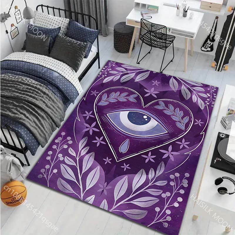 17 Styles Witchy Eye Painting Carpet for Living Room Bedroom Sofa Doormat Decor Sofa Table Area Rug Non-slip Floor Mat
