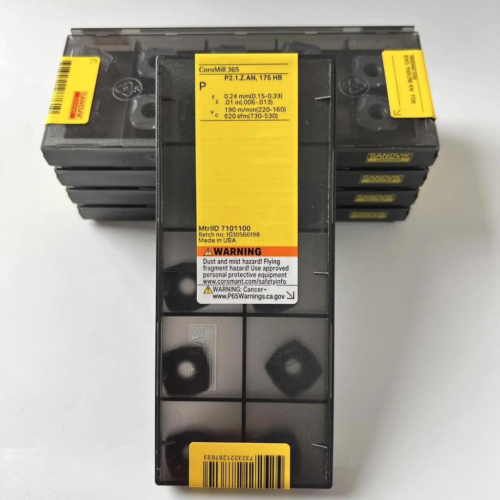 Original Sandvik / R365-1505ZNE-KM 1130 /CNC lathe carbide blade tool 10 Pcs