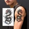 1 Sheet Realistic Fake Dragon Temporary Tattoos For Women Men Adults Arm Sleeve Waterproof Body Art Tattoo Sticker Disposable