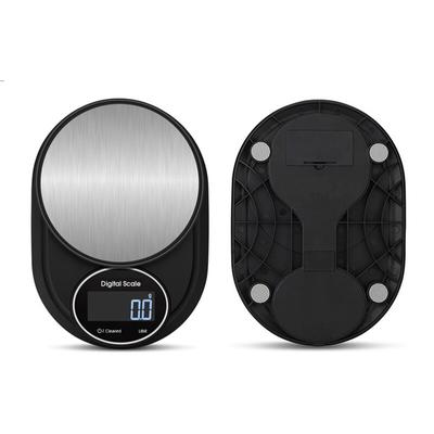 Stainless Steel 5kg 0.1g Kitchen Scale Weighing Food Scale Baking Measuring Scales Household Kitchen Accessories Coffee Scale