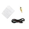 Universal 2'' 52mm Car Water Temp Temperature Gauge Digital 7-Colors LED Display