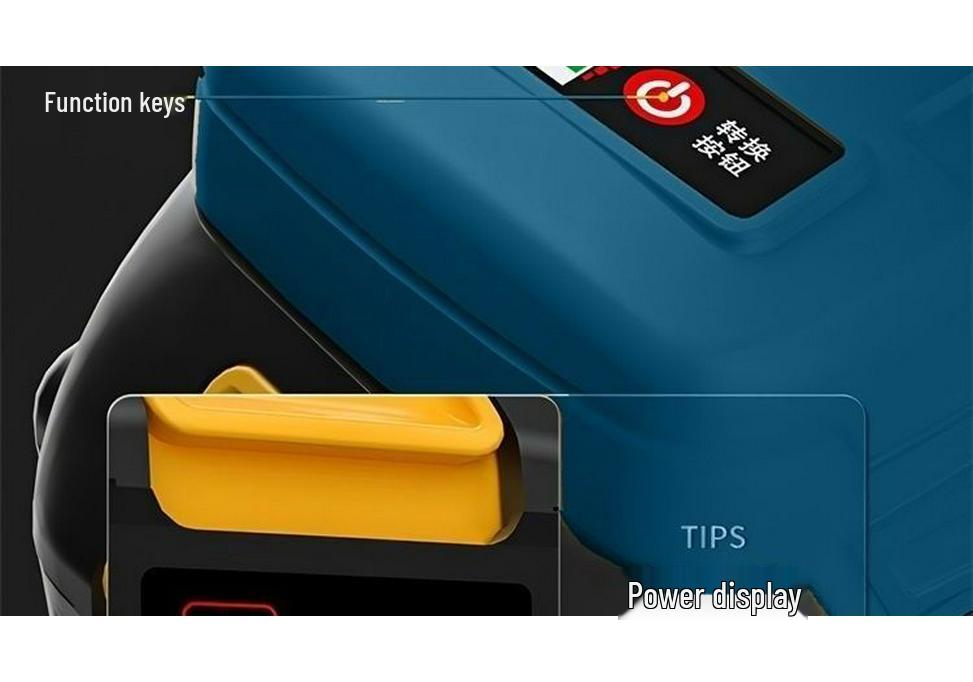 Rechargeable Brushless Impact Wrench with Lithium Battery for Auto Repair & Woodworking
