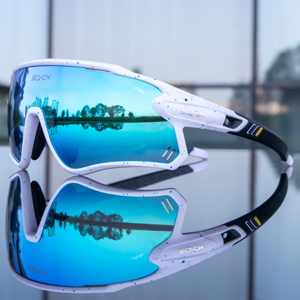 SCVCN Cycling Sunglasses Bike Glasses Sports Bicycle Men Goggles Outdoor MTB Road Running Sunglasses UV400 Protection Eyewear
