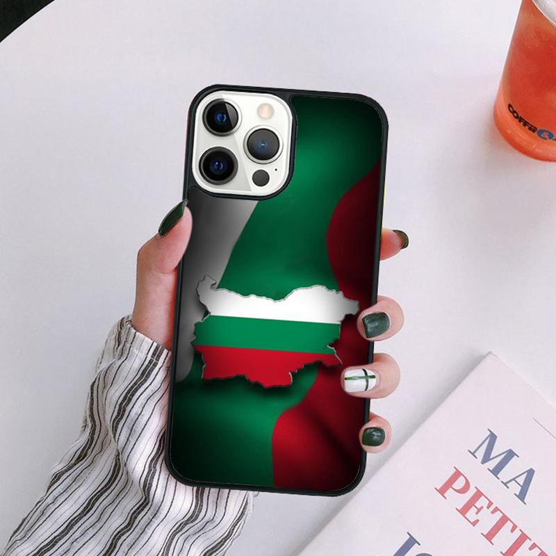 

Bulgaria Flag Passport Map Phone Case For iPhone 17 Air 16 15 14 13 12 Pro Max Plus Max Cover Shell coque iPhone 11